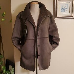 Bernardo Women Shearling Coat